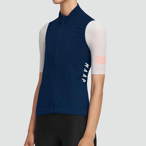 NEW MAAP women’s vest size M Navy - Picture 3 of 13